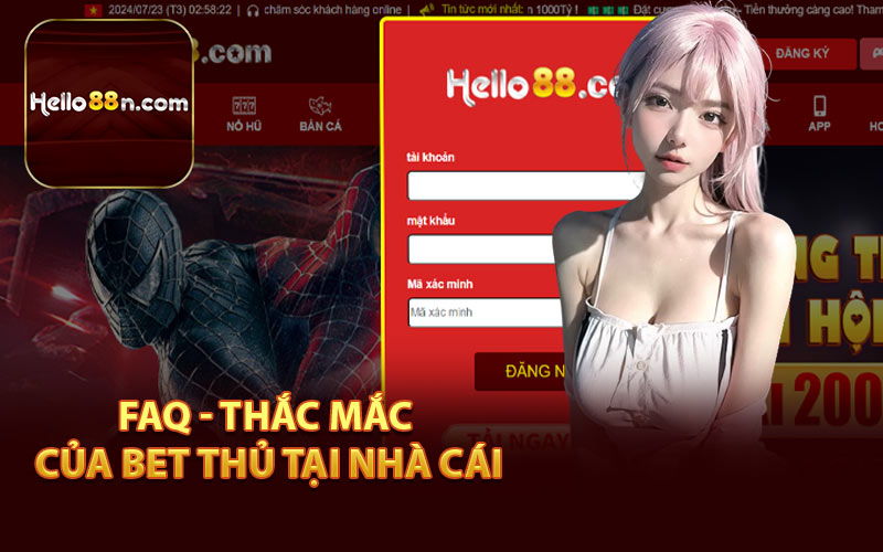 FAQ - Thắc Mắc Của Bet Thủ Tại Nhà Cái